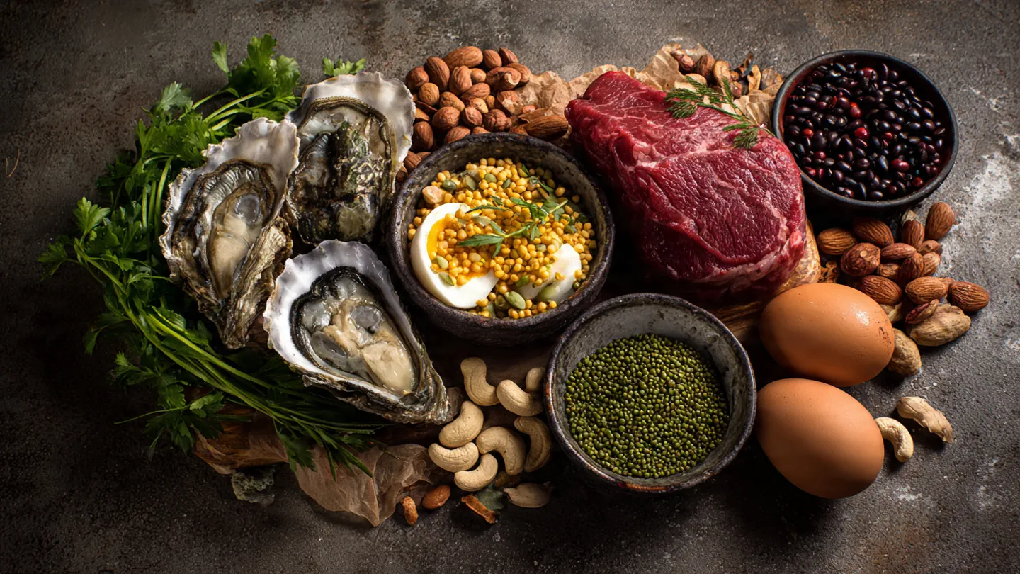 Alimentos Ricos em Zinco: Guia Completo para Repor o Mineral