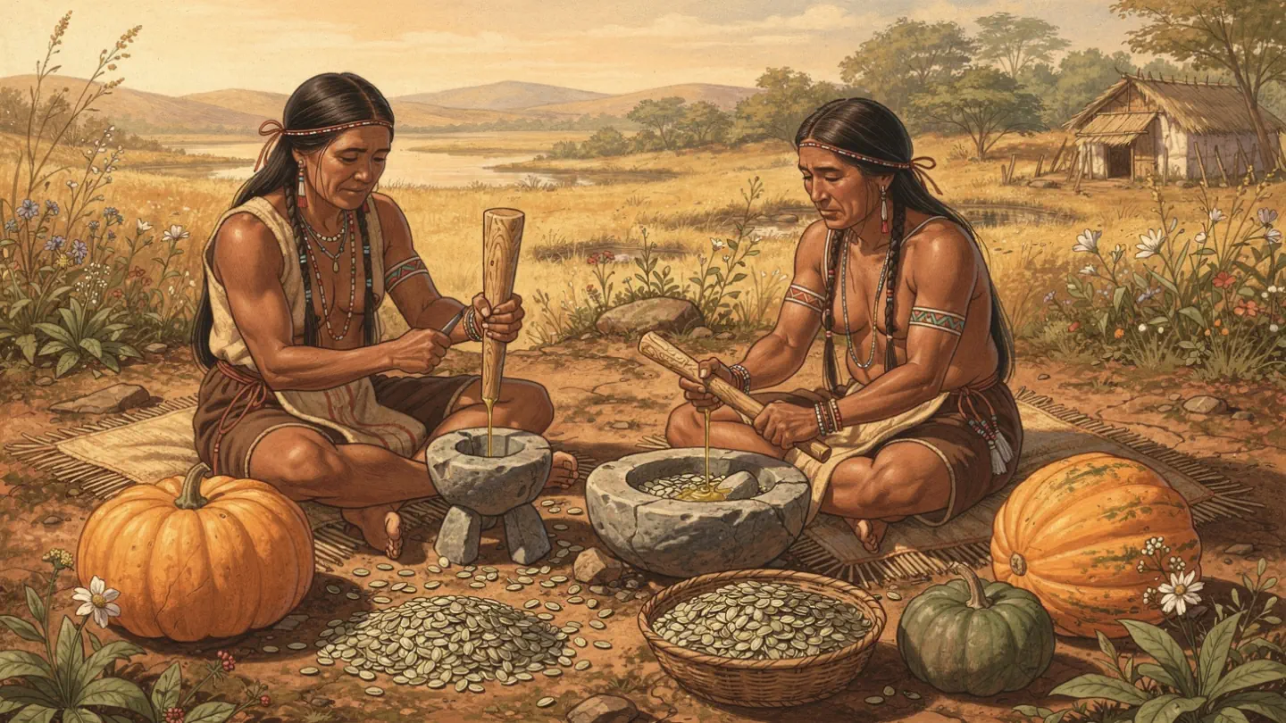 Como os Indígenas Extraíam o Óleo de Semente de Abóbora